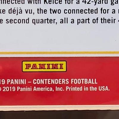 Kansas City Chiefs 3 card plaque, Tyreek Hill, Patrick Mahomes II, Travis Kelce
