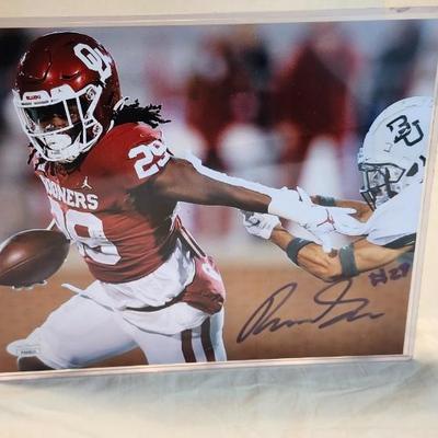 Miscellaneous sports memorabilia cards class signed photographs Rhamondre Stevenson
