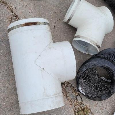Lot of grow lights, exhaust fan, vent tube