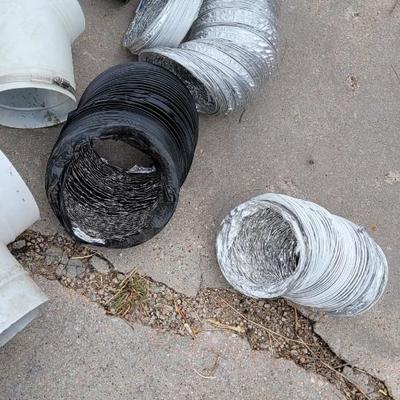 Lot of grow lights, exhaust fan, vent tube