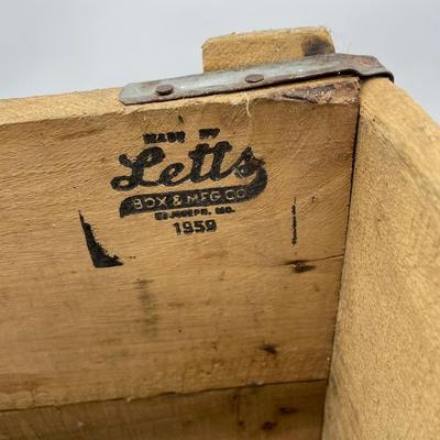 Rees fruit farm crate
