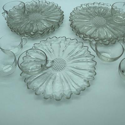 Hazel Atlas Sunflower plates & cups