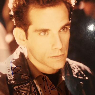 Ben Stiller signed photo