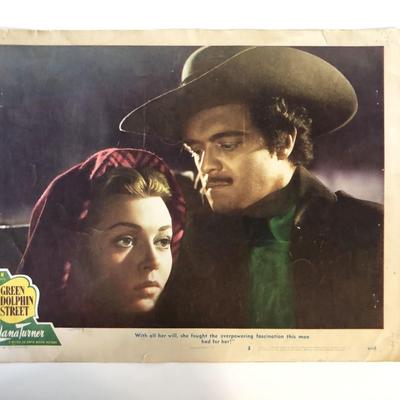 Green Dolphin Street original 1947 vintage lobby card