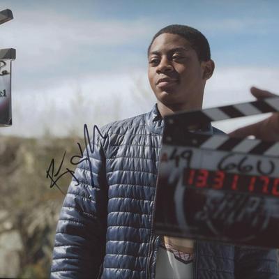 RJ Cyler signed photo