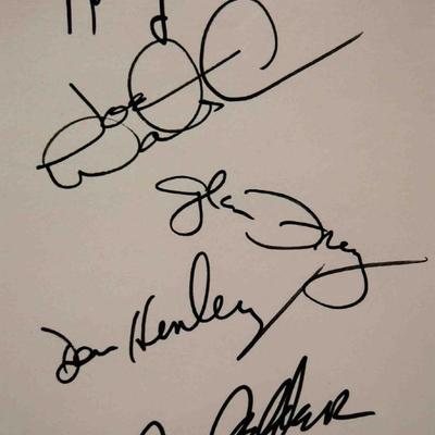 Eagles signed slip 