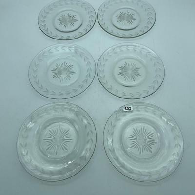 6 glass plates