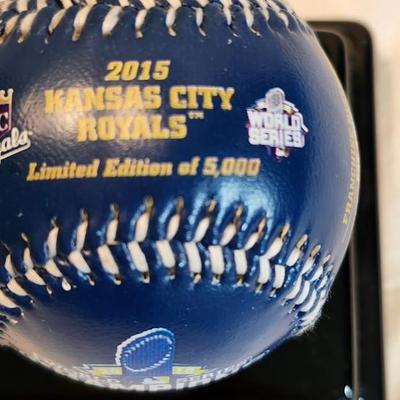 Nikco Sports Limited Edition KC Royals Two Baseball set 2015 2302/5000