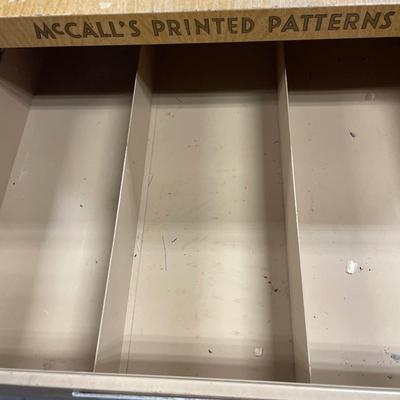Mc’Call’s Pattern cabinet