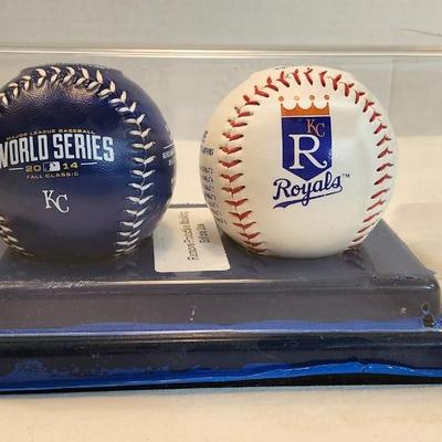 Kansas City Royals Two Baseball ball set 2014 / 1985