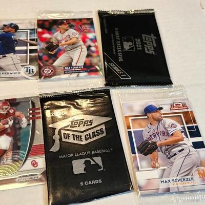 Miscellaneous sports memorabilia cards, some unopen packages