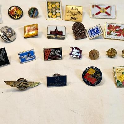 Vintage lot of Lapel Pin including Olympics and Girl Scouts