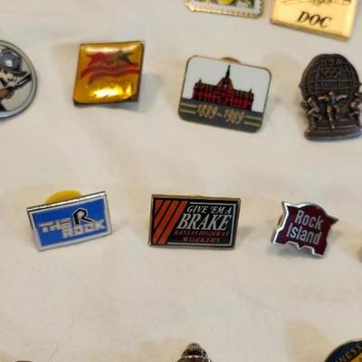 Vintage lot of Lapel Pin including Olympics and Girl Scouts