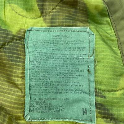 Under poncho liner