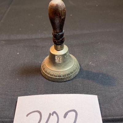 Vintage Brass School Bell