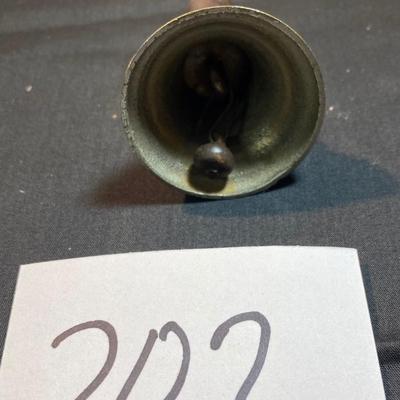 Vintage Brass School Bell