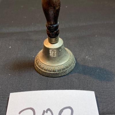 Vintage Brass School Bell