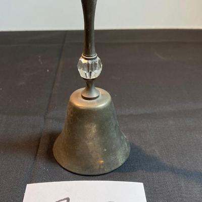 Vintage Bell with Crystal Handle
