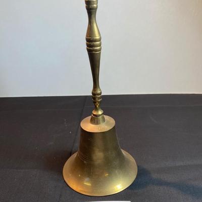 Vintage Brass Dinner Bell