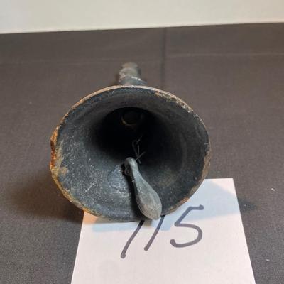 Vintage Colonial Soldier Table Bell