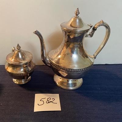 Vintage Silver-plated Tea Pot