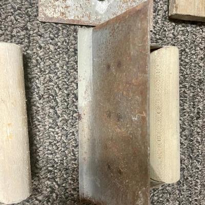 Tool Lot: Concrete Trowels, Floats and associated tools