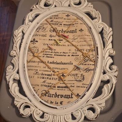 Framed bulletin board