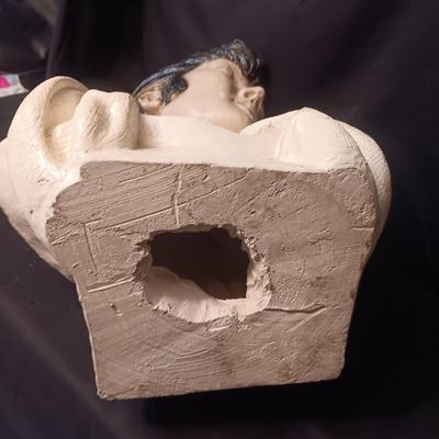 LIFE SIZE PLASTER ELVIS PRRESLEY BUST