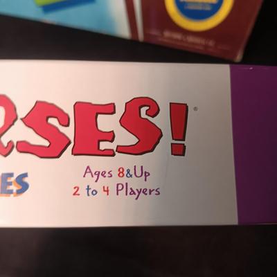 "HERD YOUR HORSES" & "SCRABBLE FOR JUNIORS" BOARD GAMES