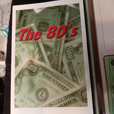 "THE 80's" A GAME FOR YOUR GENERATION