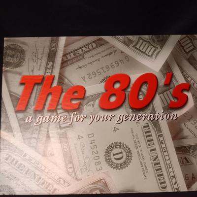 "THE 80's" A GAME FOR YOUR GENERATION