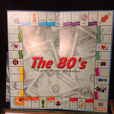 "THE 80's" A GAME FOR YOUR GENERATION
