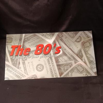 "THE 80's" A GAME FOR YOUR GENERATION