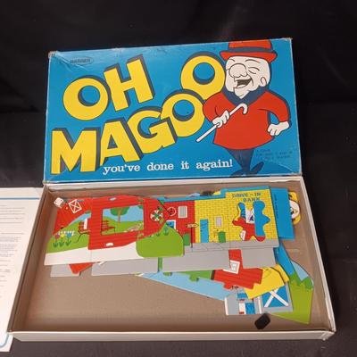 "OH MAGOO" & "WHERE'S WALDO" BOARD GAMES
