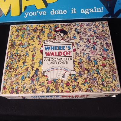 "OH MAGOO" & "WHERE'S WALDO" BOARD GAMES