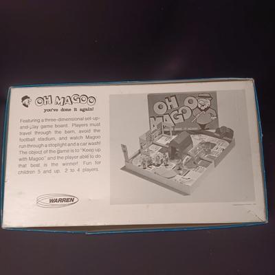 "OH MAGOO" & "WHERE'S WALDO" BOARD GAMES