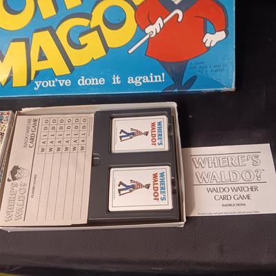 "OH MAGOO" & "WHERE'S WALDO" BOARD GAMES