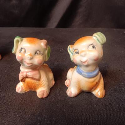 2 SETS OF SALT & PEPPER SHAKERS (3)