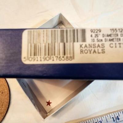 Kansas City Royals Lot with Kansas City Royals 15" x 24" Kauffman Stadium Banner