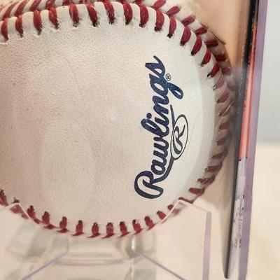 Steve Owens Signed Baseball with JSA COA
