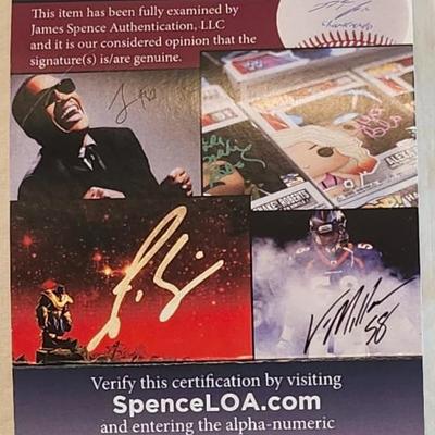 Steve Owens Signed Baseball with JSA COA