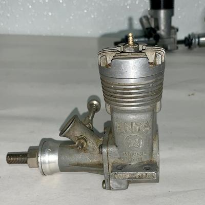 Lot of Five (5) Vintage RC Airplane Engines