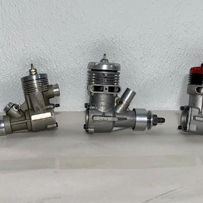 Lot of Five (5) RC Airplane Engines