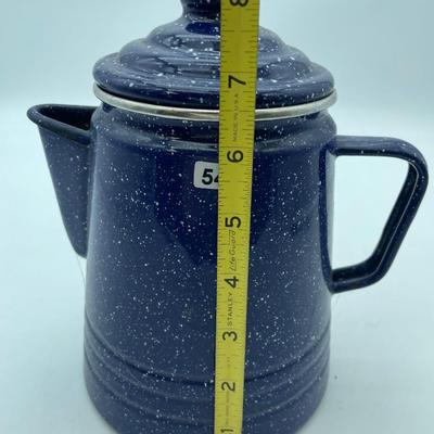 Enamelware coffee pot