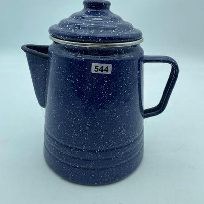 Enamelware coffee pot