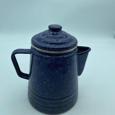 Enamelware coffee pot