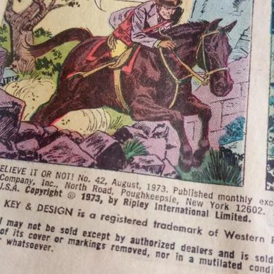 LOT 141 TWO OLD COMIC BOOKS