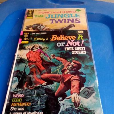 LOT 141 TWO OLD COMIC BOOKS