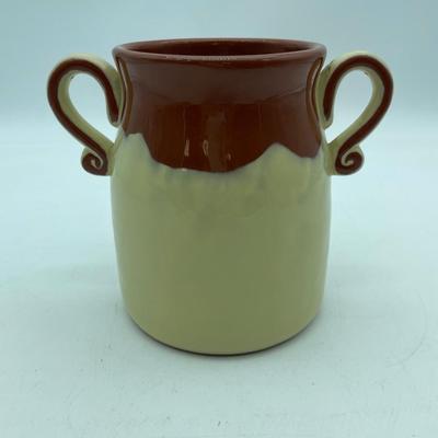 Apple stoneware crock