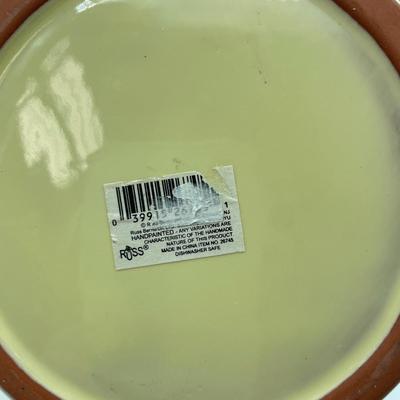 Apple stoneware crock